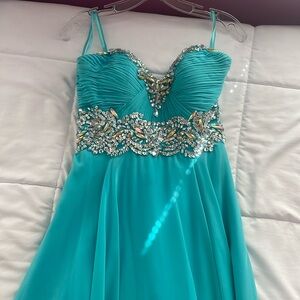 Blue Prom Dress